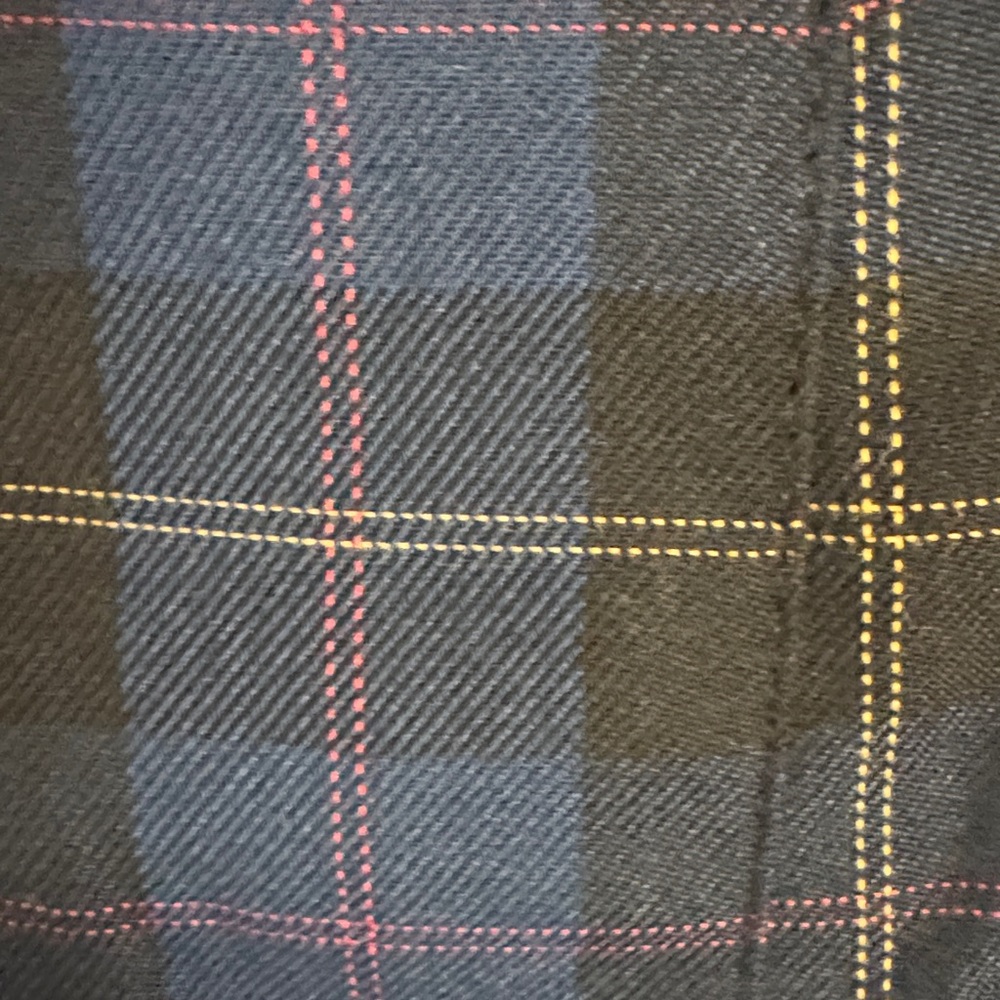 Torrid Navy and Yellow Plaid Skirt - Picture 7 of 7